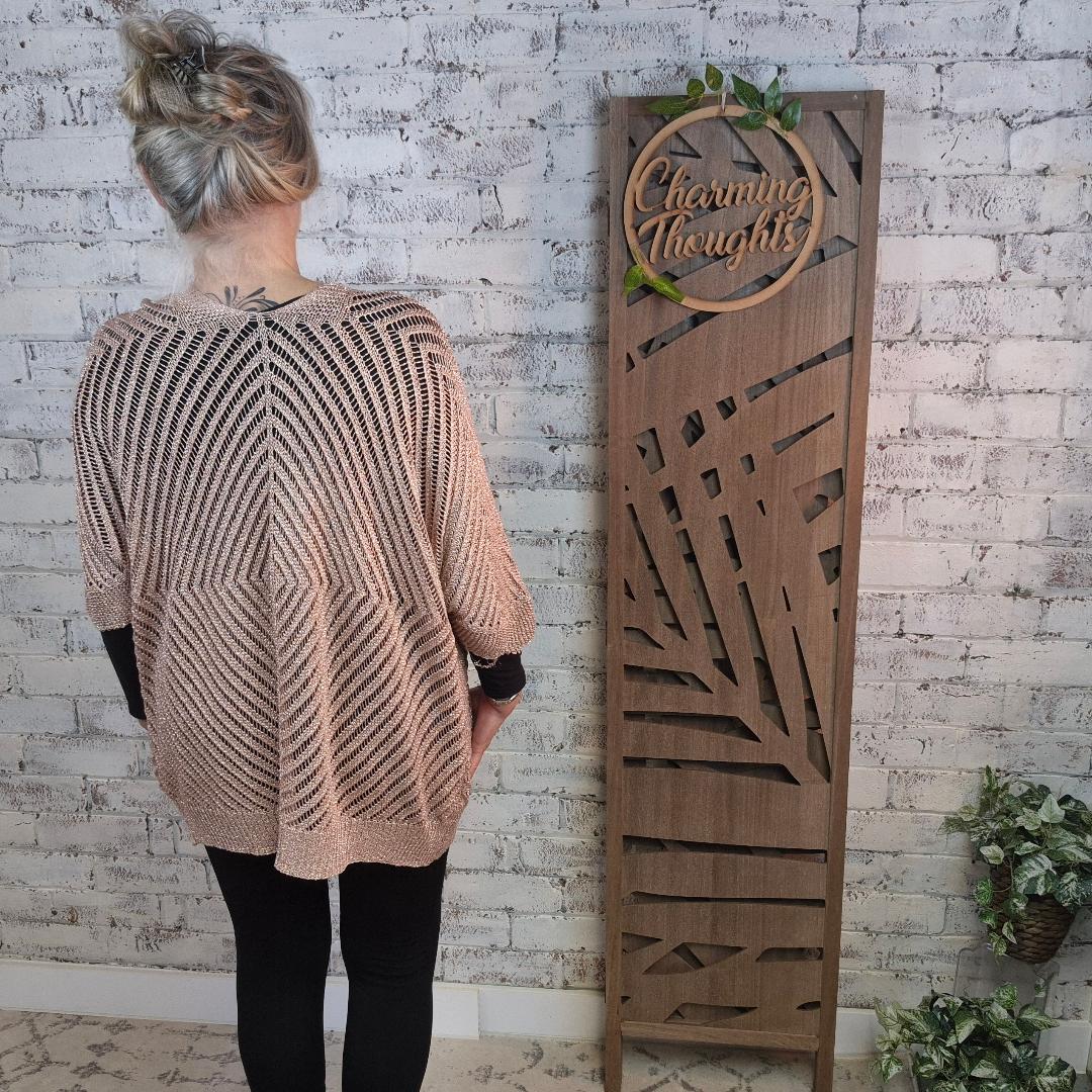 Carol Shimmer Cardigan