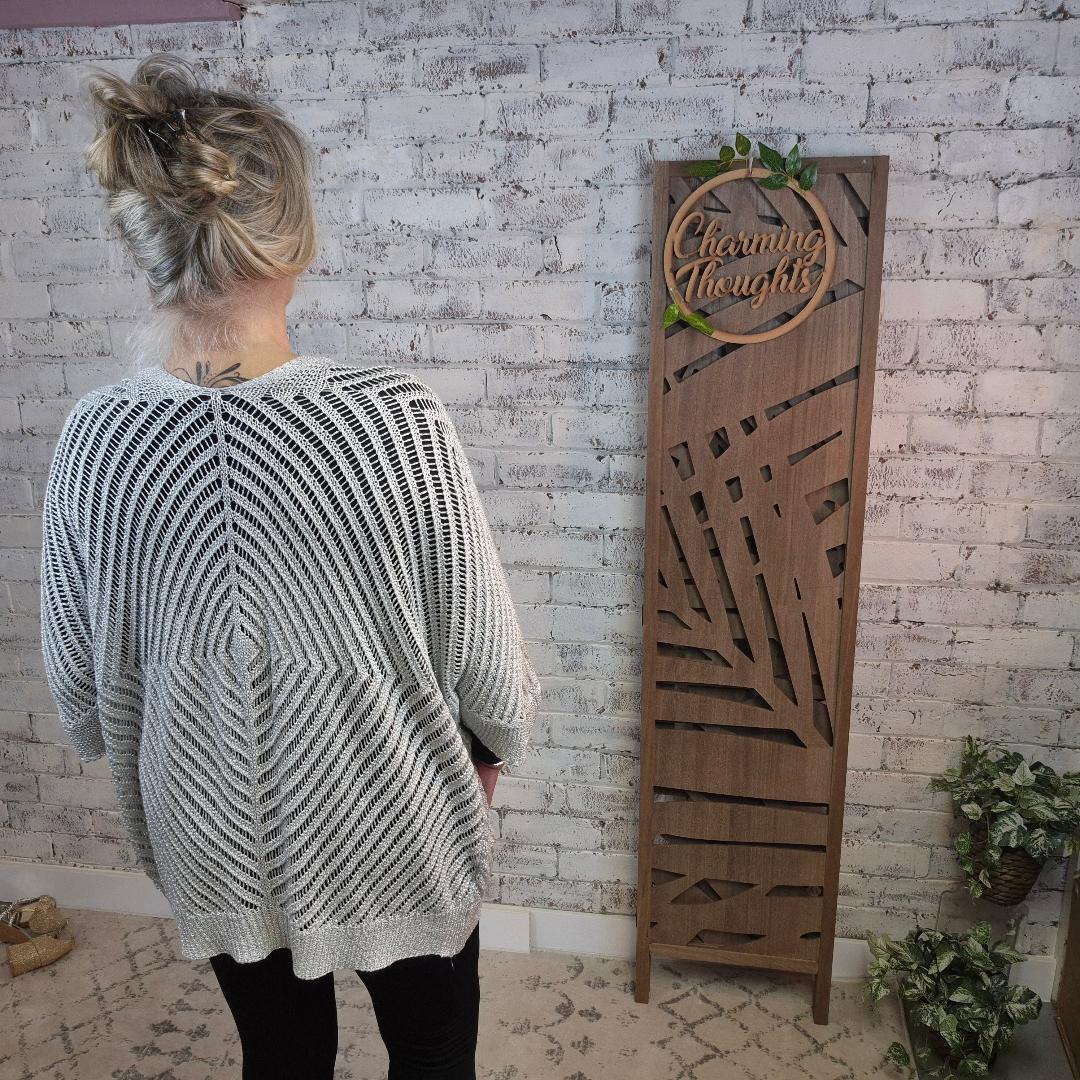 Carol Shimmer Cardigan