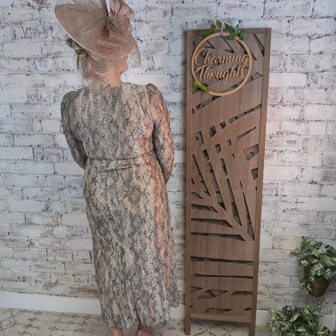 Cleopatra Shimmer Dress