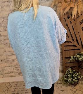 Ember Crinkle Top