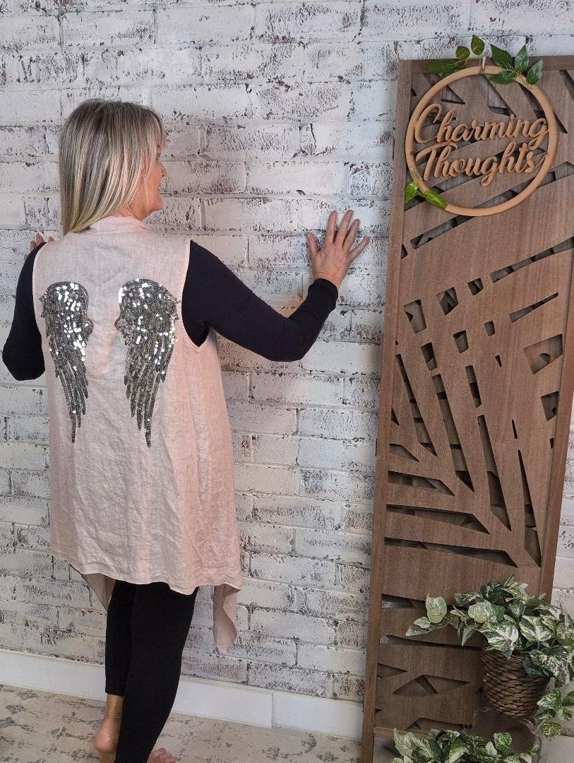 Angelica Waterfall Tunic Vest