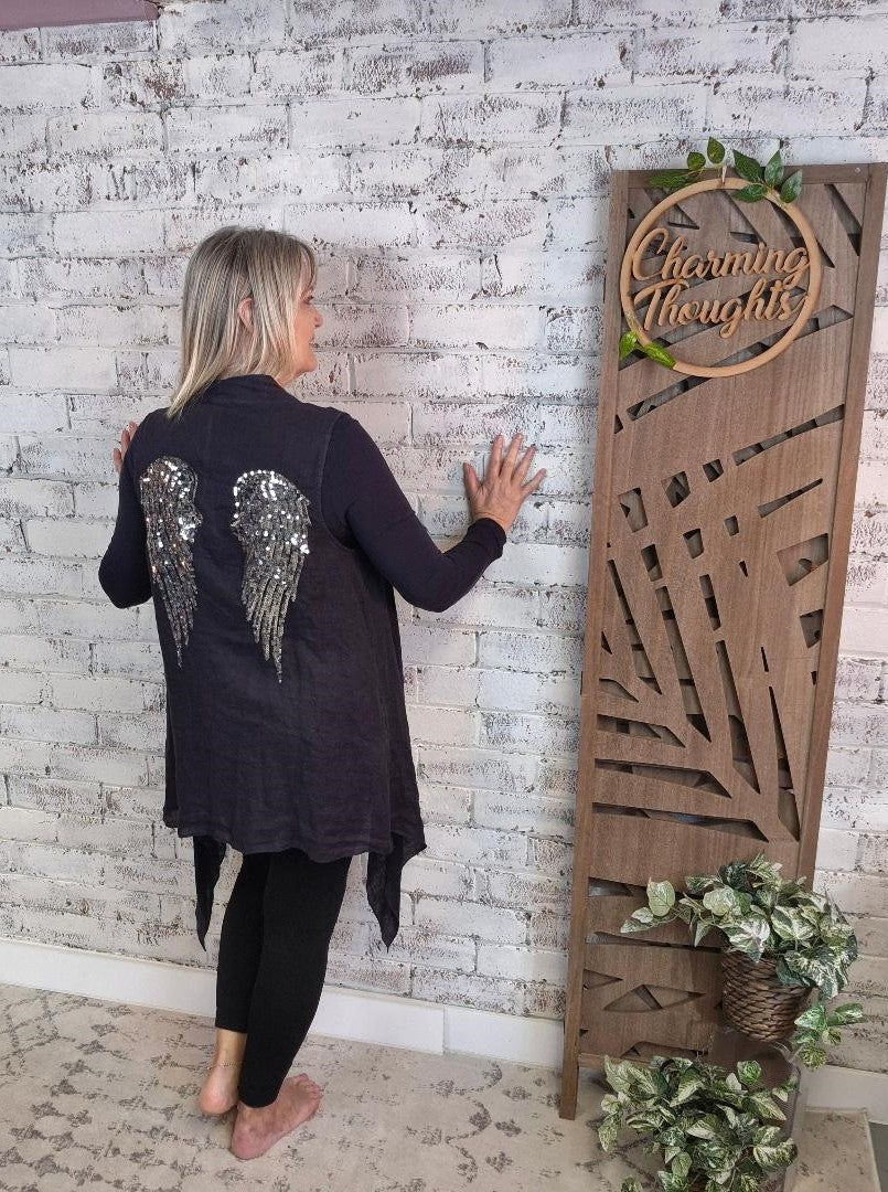 Angelica Waterfall Tunic Vest