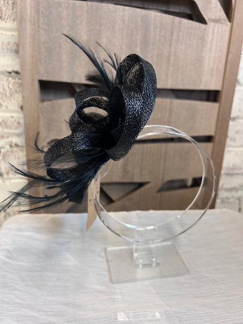 Black Fascinator