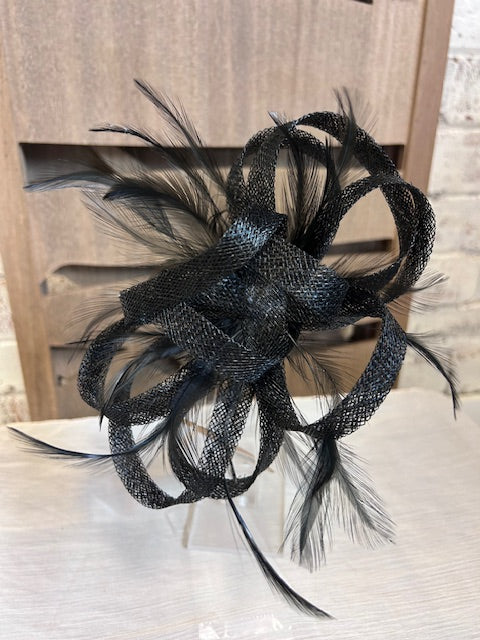 Black Fascinator