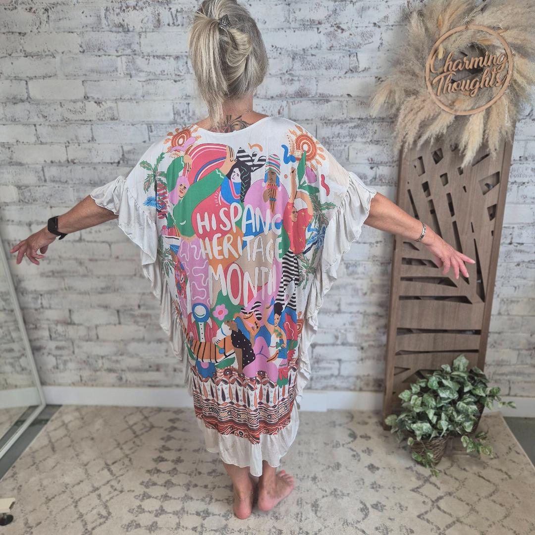 Francoise Patterned Cover-Up