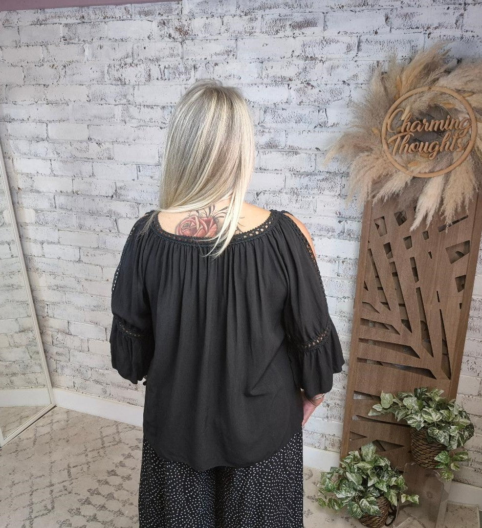 Indy Cold Shoulder Top