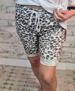 Layla Animal Print Shorts